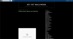 Desktop Screenshot of getsetbollywood.blogspot.com