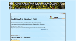 Desktop Screenshot of nnssyndicate.blogspot.com