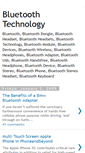 Mobile Screenshot of bluetoothtechnologi.blogspot.com