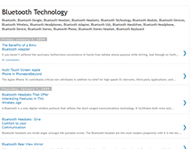 Tablet Screenshot of bluetoothtechnologi.blogspot.com
