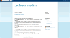 Desktop Screenshot of profmedina.blogspot.com