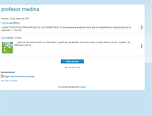 Tablet Screenshot of profmedina.blogspot.com