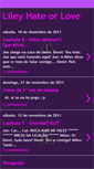 Mobile Screenshot of lileyhateorlove.blogspot.com