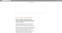 Desktop Screenshot of kulturkreativok.blogspot.com
