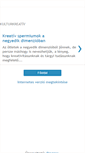 Mobile Screenshot of kulturkreativok.blogspot.com