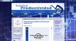 Desktop Screenshot of postgrado-calidadyproductividad.blogspot.com