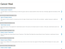 Tablet Screenshot of cancer-heal.blogspot.com