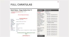 Desktop Screenshot of fullcaratulas.blogspot.com