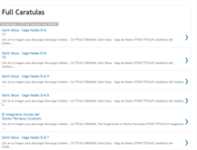 Tablet Screenshot of fullcaratulas.blogspot.com