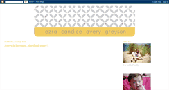 Desktop Screenshot of candiceandezra.blogspot.com