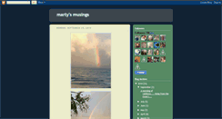 Desktop Screenshot of marvelousmuse.blogspot.com
