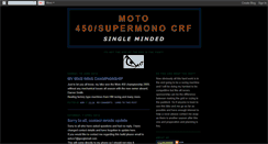 Desktop Screenshot of moto450supermono.blogspot.com