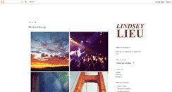Desktop Screenshot of lindseylieu.blogspot.com