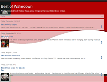 Tablet Screenshot of bestofwaterdown.blogspot.com