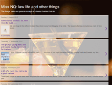 Tablet Screenshot of lawlifeandotherthings.blogspot.com
