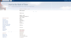 Desktop Screenshot of knitoftime.blogspot.com