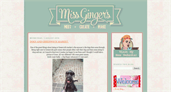 Desktop Screenshot of missgingermakes.blogspot.com