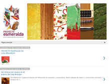 Tablet Screenshot of blogproyectoesmeralda.blogspot.com