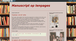 Desktop Screenshot of manuscriptoptenpages.blogspot.com