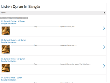 Tablet Screenshot of bangla-quran-web.blogspot.com