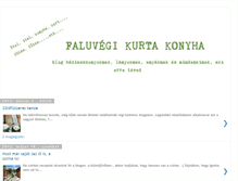 Tablet Screenshot of faluvgikurtakonyha.blogspot.com