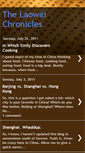 Mobile Screenshot of laowaichronicles.blogspot.com