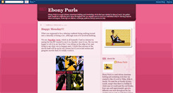 Desktop Screenshot of ebony-purls.blogspot.com