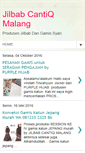 Mobile Screenshot of jilbabcantiqmalang.blogspot.com