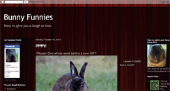 Desktop Screenshot of bunnyfunnies.blogspot.com