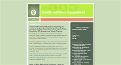 Desktop Screenshot of health-nutrition-supplementjgqxtjrxpt.blogspot.com