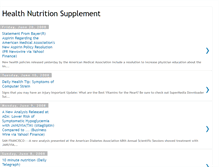 Tablet Screenshot of health-nutrition-supplementjgqxtjrxpt.blogspot.com