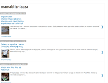 Tablet Screenshot of mamablizniacza.blogspot.com