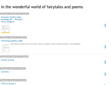 Tablet Screenshot of fairytales-and-poems.blogspot.com