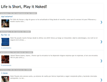 Tablet Screenshot of lifeisshortplayitnaked.blogspot.com