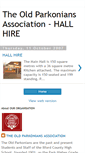 Mobile Screenshot of oldparkshallhire.blogspot.com