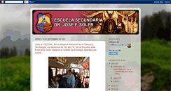 Desktop Screenshot of escuelasecu.blogspot.com