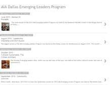 Tablet Screenshot of aiadallasemergingleadersprogram.blogspot.com