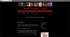 Desktop Screenshot of andrewjrichardson.blogspot.com