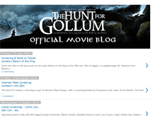 Tablet Screenshot of hunt4gollum.blogspot.com