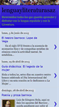 Mobile Screenshot of lenguayliteraturasaz.blogspot.com