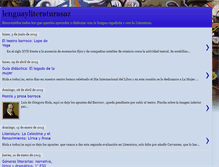 Tablet Screenshot of lenguayliteraturasaz.blogspot.com