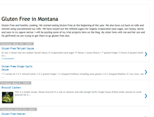 Tablet Screenshot of glutenfreeinmontana.blogspot.com