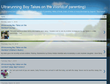 Tablet Screenshot of irongirlandultrarunningboy.blogspot.com
