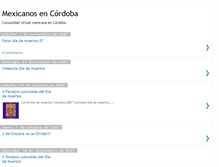 Tablet Screenshot of mexicanosencordoba.blogspot.com