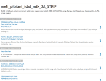 Tablet Screenshot of melipitrianiisbdmtk.blogspot.com