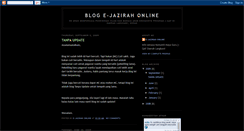 Desktop Screenshot of e-jazirahonline.blogspot.com