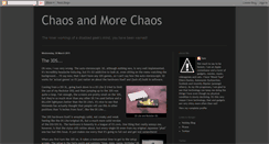 Desktop Screenshot of chaosandmorechaos.blogspot.com