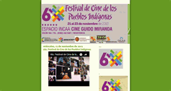 Desktop Screenshot of festivaldecineindigenaenchaco.blogspot.com