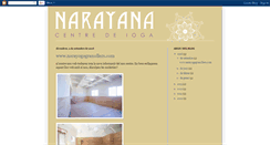 Desktop Screenshot of narayanaioga.blogspot.com