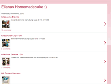 Tablet Screenshot of elianas-homemadecake.blogspot.com